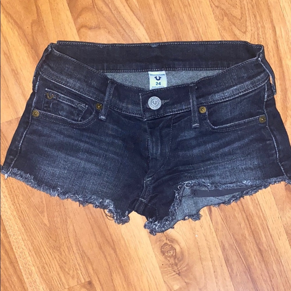 Black cut offs